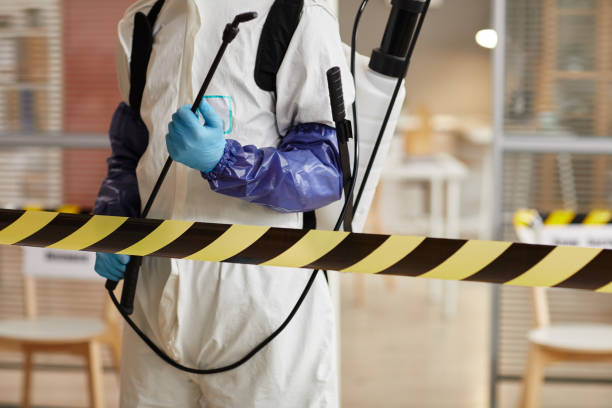 Professional Biohazard Cleanup technician working in Danville, PA